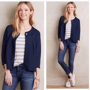 Anthropologie Saturday Sunday One Button Jacket